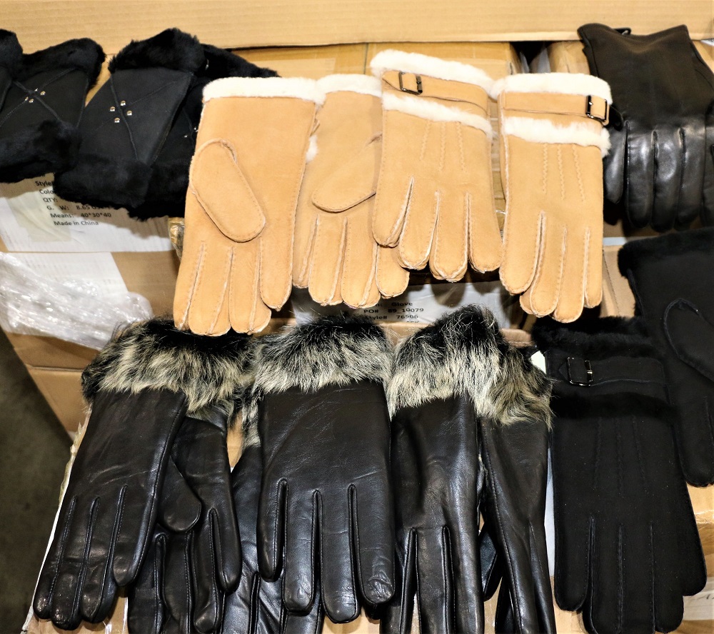 CBP detained a shipment of leather gloves at the Los Angeles/Long Beach Seaport suspected of being made using forced labor in Xinjiang.