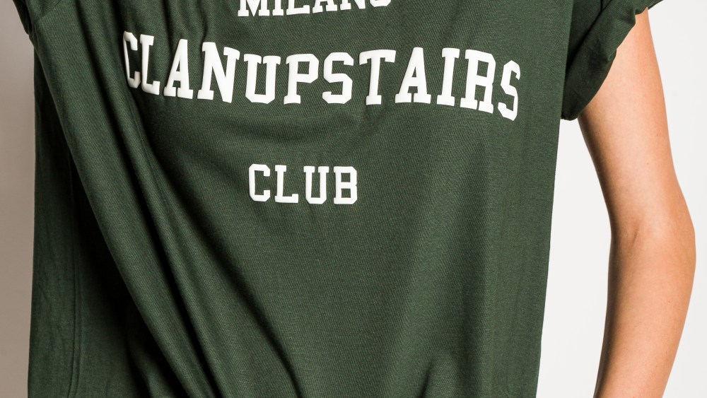 A women's wear look from the Clan Upstairs private label.