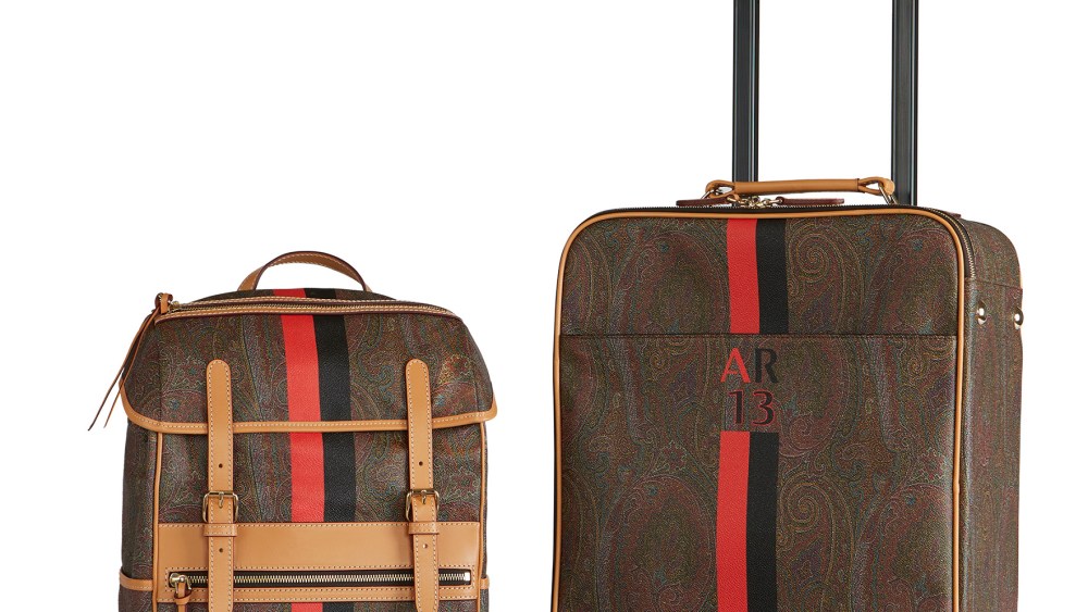Etro travel accessories for AC Milan
