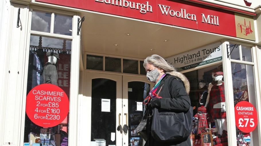 Knitwear retailer Edinburgh Woollen Mill Group on Friday filed a notice of intention that it plans an administration, or bankruptcy, filing.