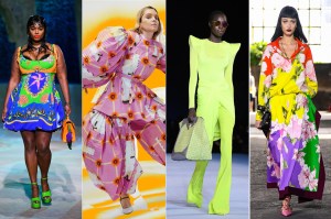 Versace, Loewe, Balmain, and Valentino.