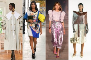 Patou, Louis Vuitton, Isabel Marant, and Givenchy.