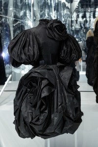 This rose dress designed by Sarah Burton for Alexander McQueen was inspired by a trip to her childhood home in the north of England and the area’s textile mills.