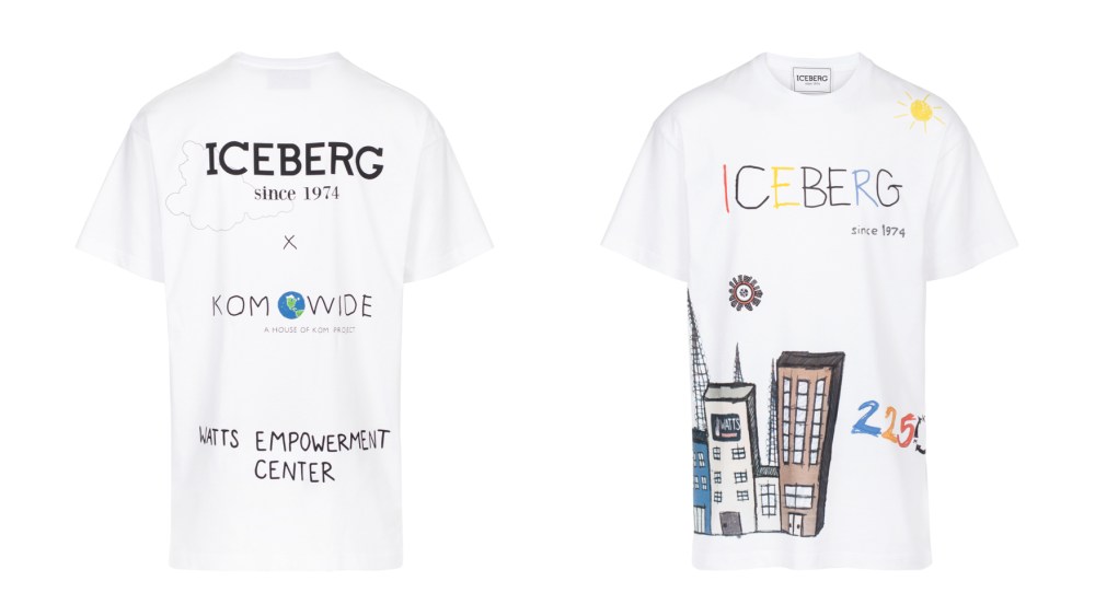 The T-Shirt created by Iceberg and Kailand Morris to support the Watts Empowerment Center.