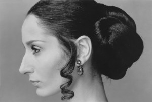 A model featured in the new book.
