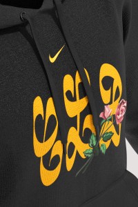 A look from the Drake x Nike merch collaboration "Certified Lover Boy".