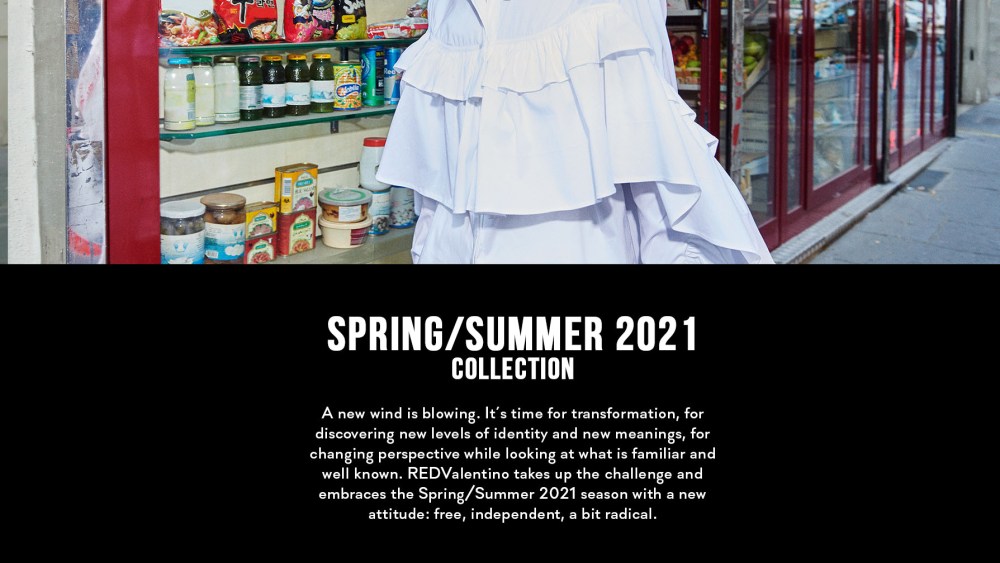 Red Valentino spring 2021 digital showcase