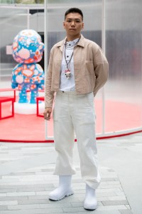 The scene at Shanghai Fashion Week Spring 2021.
