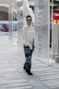 The scene at Shanghai Fashion Week Spring 2021.