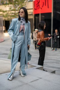 The scene at Shanghai Fashion Week Spring 2021.