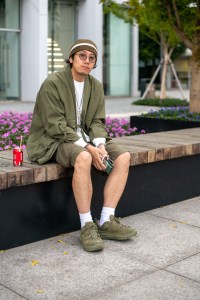 The scene at Shanghai Fashion Week Spring 2021.