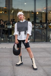 The scene at Shanghai Fashion Week Spring 2021.