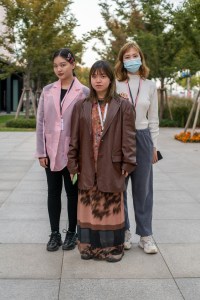 The scene at Shanghai Fashion Week Spring 2021.