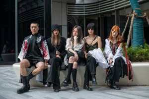 The scene at Shanghai Fashion Week Spring 2021.