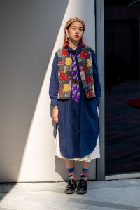 The scene at Shanghai Fashion Week Spring 2021.
