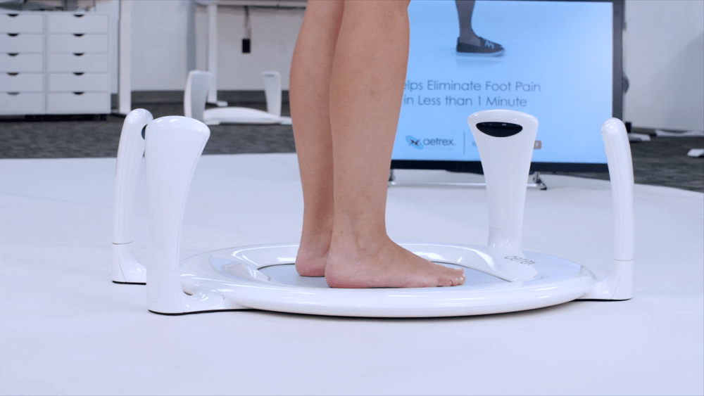 Aetrex's Albert 2 3D foot scanner not only measures properties of the feet, but can help store associates to recommend shoes and orthotics.
