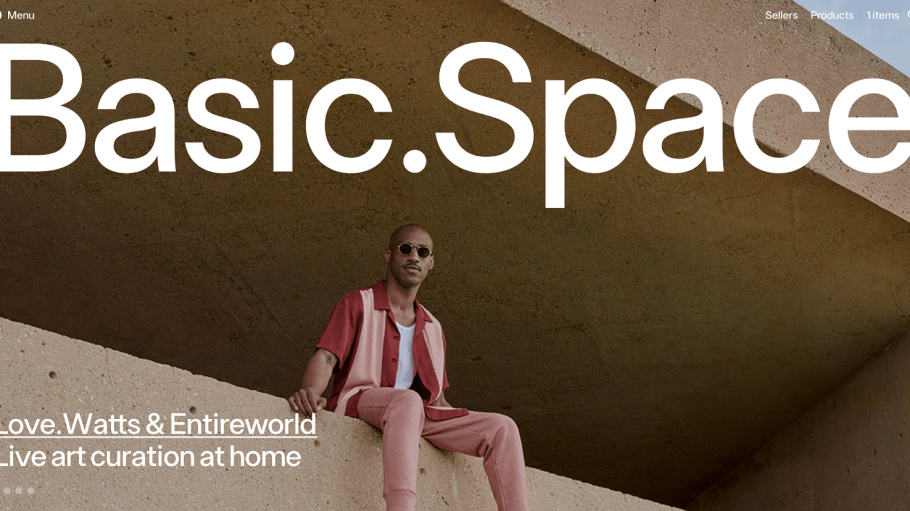 Basic.Space is a members-only online marketplace offering exclusive access to unique products from influencers and creatives.