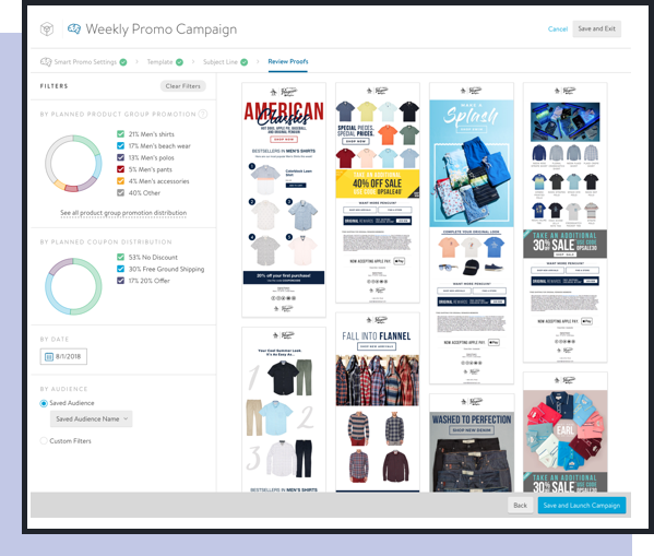 The numbers drastically tip the scales toward personalization as a necessity—retailers that only leverage personalized one-time email sends see revenues per email skyrocket 142.2 percent compared to retailers only use static one-time email sends, according to a Bluecore study.