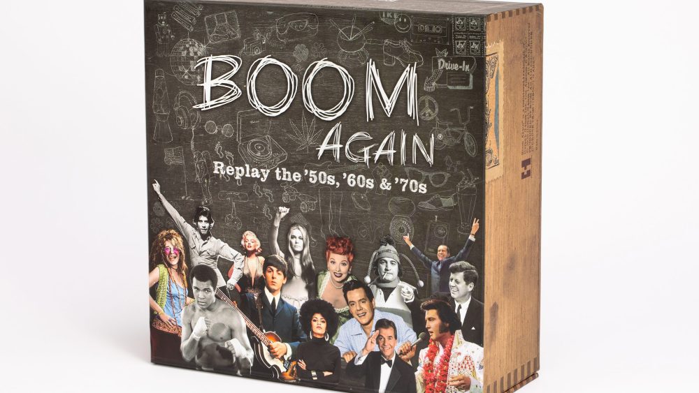 Boom Again is a new "cultural trivia" board game.
