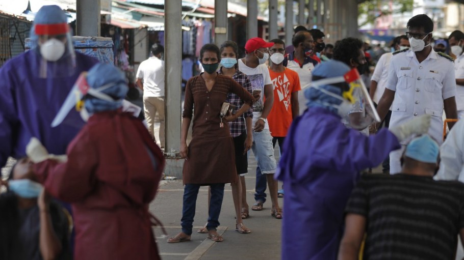 Sri Lanka is facing a massive surge in Covid-19 infections linked to a Brandix garment factory.