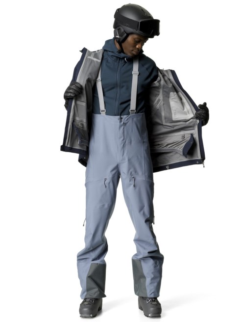 Houdini Sportswear's Project Mono Air jacket made with Polartec fleece fights microplastic pollution via recycled and recyclable materials.