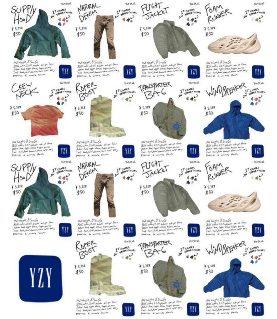 The new Yeezy collection for Gap includes normcore staples like T-shirts, hoodies and windbreakers.