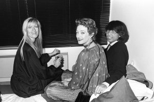 Betty Catroux, Lou Lou Klossowski and Kenzo, 1978.