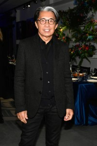 Kenzo Takada attends Momento No1 Fall 2017 show in Paris.