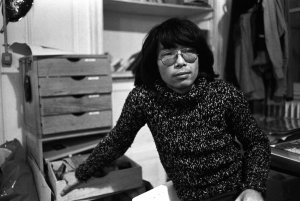 Kenzo Takada in his atelier, 1973.