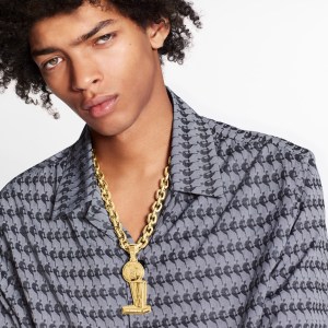 A look from the Louis Vuitton x NBA capsule collection