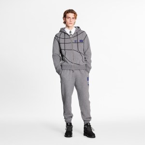A look from the Louis Vuitton x NBA capsule collection