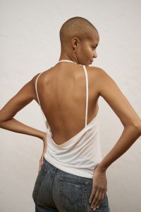 A look from K.NGSLEY's debut collection.