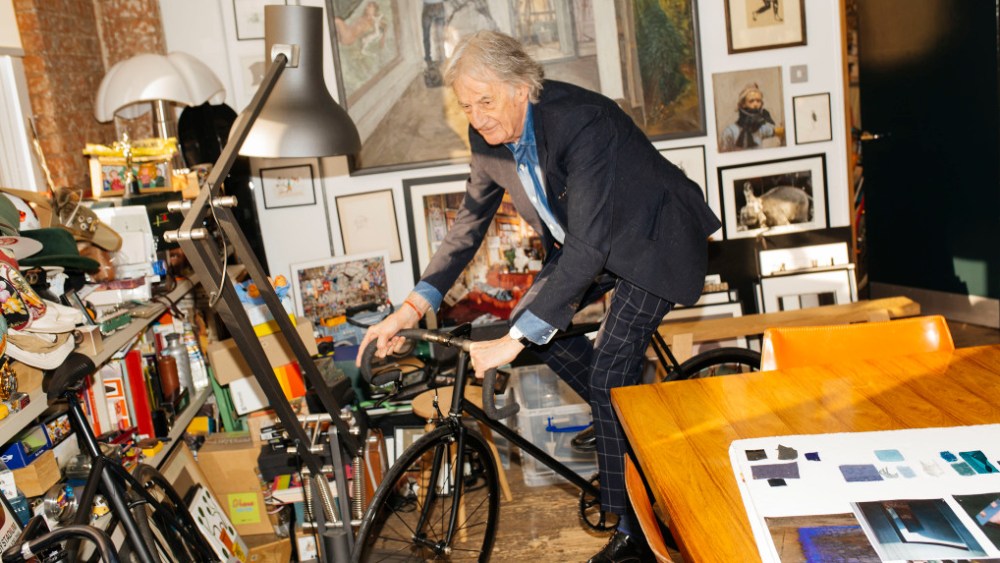 Paul Smith at his studio in London.
