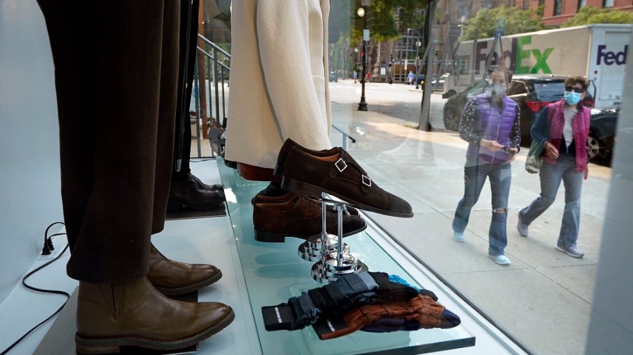 Consumer spending on clothing and footwear declined for the second consecutive month in August, falling 0.58 percent to $396.36 billion.
