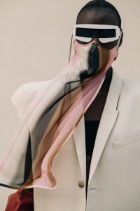 Backstage at Rick Owens' RTW Spring 2021 show.