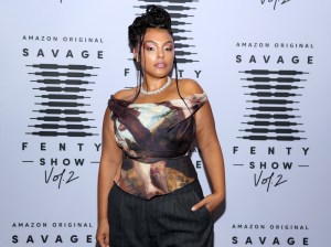 LOS ANGELES, CALIFORNIA - OCTOBER 1: In this image released on October 1, Paloma Elsesser attends Rihanna's Savage X Fenty Show Vol. 2 presented by Amazon Prime Video at the Los Angeles Convention Center in Los Angeles, California; and broadcast on October 2, 2020. (Photo by Jerritt Clark/Getty Images for Savage X Fenty Show Vol. 2 Presented by Amazon Prime Video)
