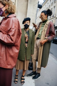 Street Style at Paris Fashion Week Spring 2021