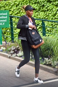 Venus Williams is seen at Wimbledon Tennis Club. 10 Jul 2019 Pictured: Venus Williams. Photo credit: Neil Warner/MEGA TheMegaAgency.com +1 888 505 6342 (Mega Agency TagID: MEGA462940_001.jpg) [Photo via Mega Agency]