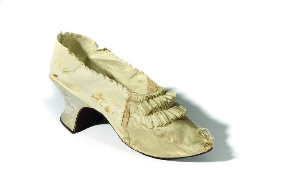 Marie-Antoinette's shoe.