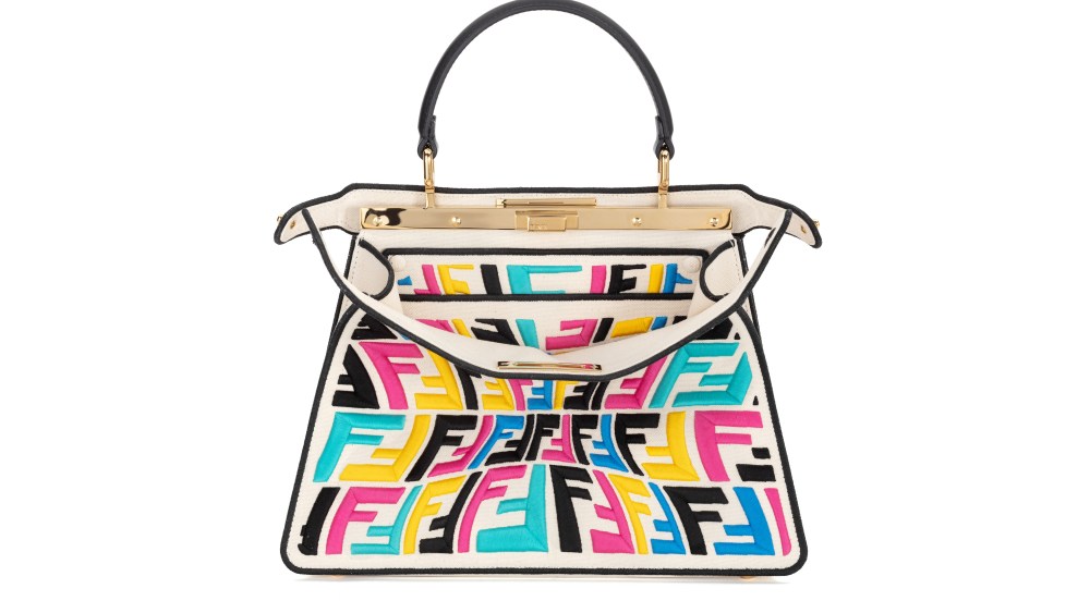 Fendi limited edition Peekaboo bag by Sarah Coleman