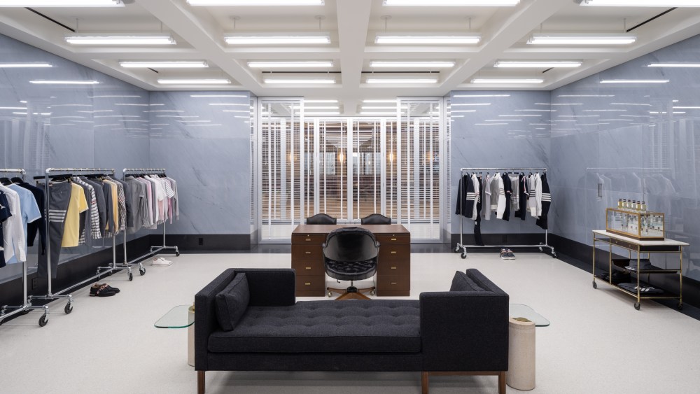 Thom Browne's South Coast Plaza store.