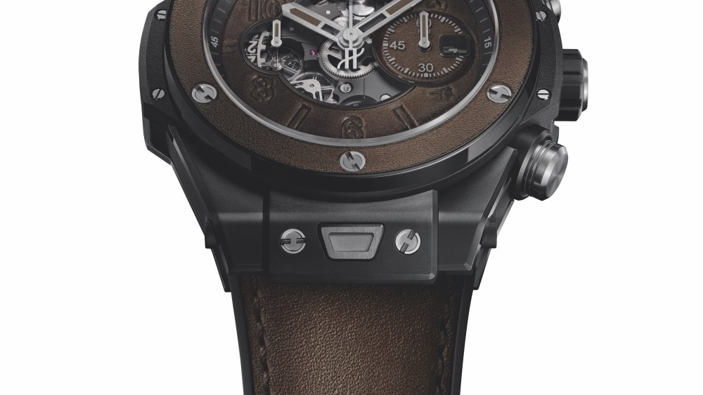 Hublot's Big Bang Unico Berluti watch.