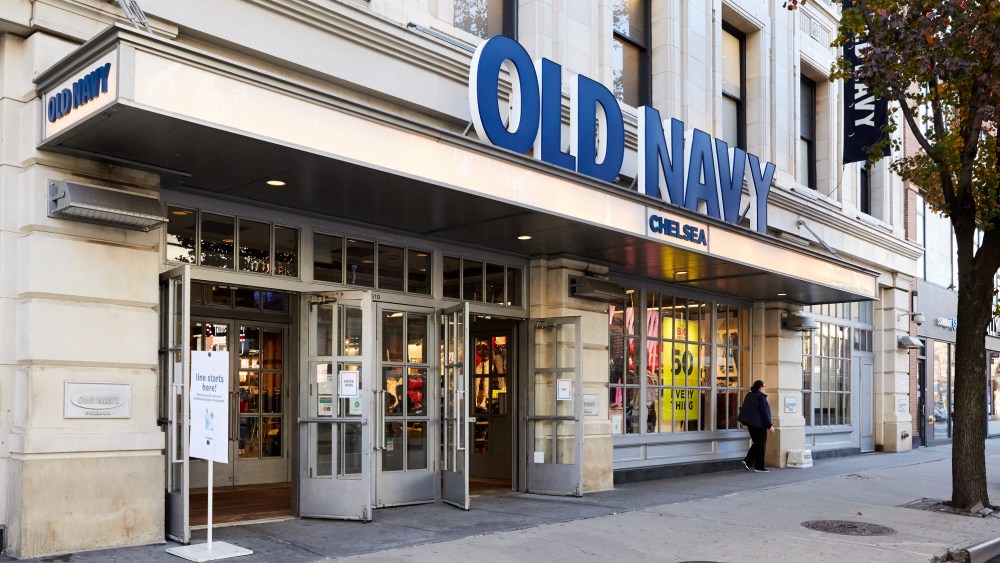 Old Navy in New York City on Black Friday, 2020.