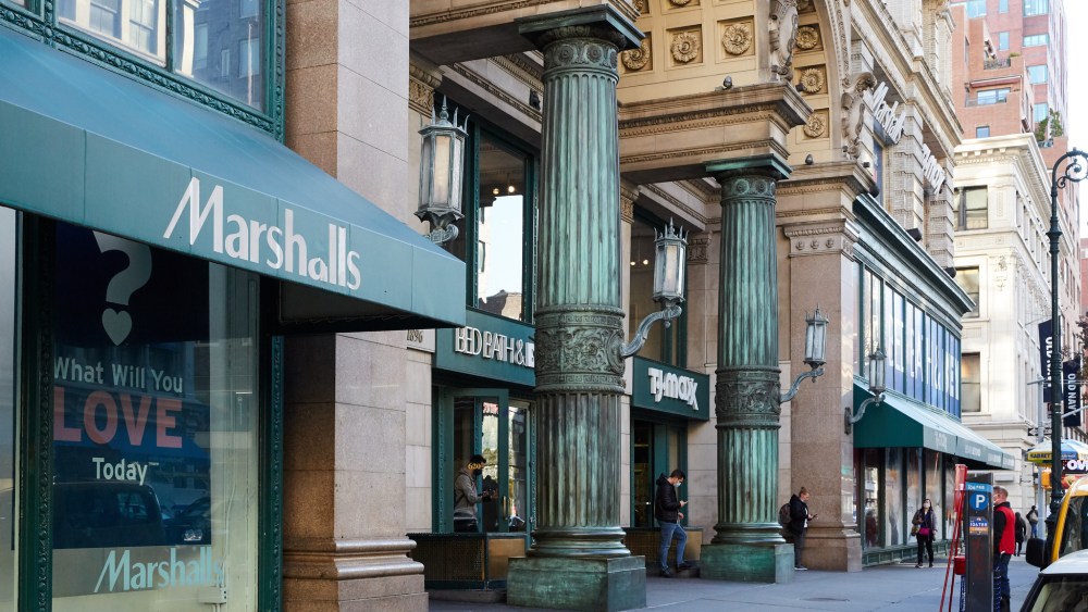 T.J.Maxx, and Marshalls in New York City in 2020.