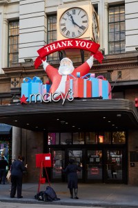 Macy’s in New York City on Black Friday, 2020.