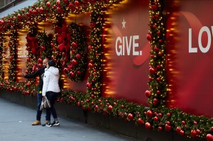 Macy’s in New York City on Black Friday, 2020.