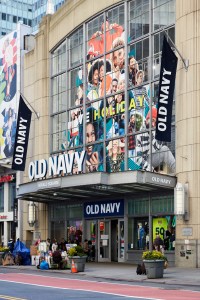 Old Navy in New York City on Black Friday, 2020.