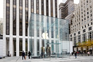 Apple in New York City on Black Friday, 2020.