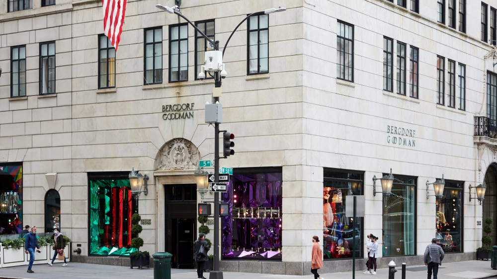 Bergdorf Goodman in New York City on Black Friday, 2020.