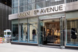 Armani in New York City on Black Friday, 2020.